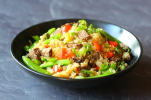 Steak Fried Rice Keto Style ~ The Instant Pot Keto Cookbook